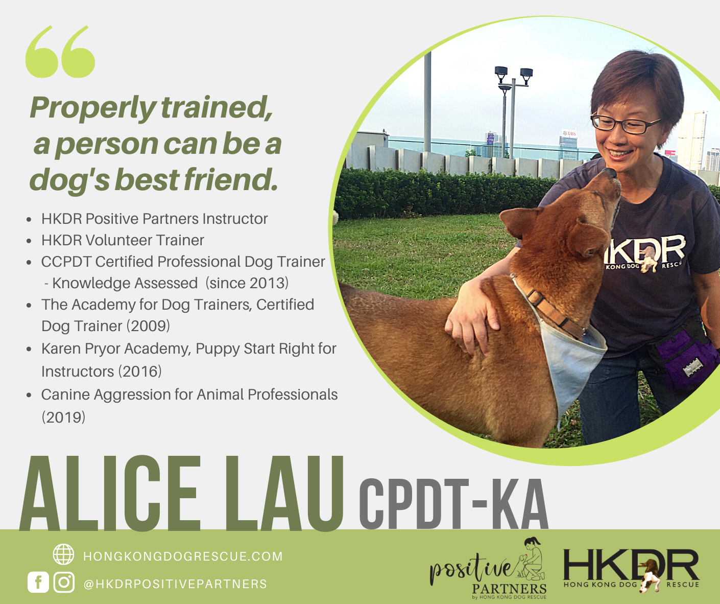 Positive Partners Training Course – Hong Kong Dog Rescue